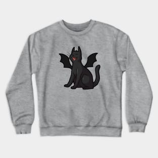 Bat Cat Crewneck Sweatshirt